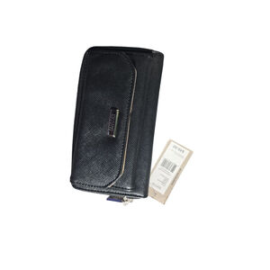 Women's REACTION KENNETH COLE Black Beige Wallet One Size #380